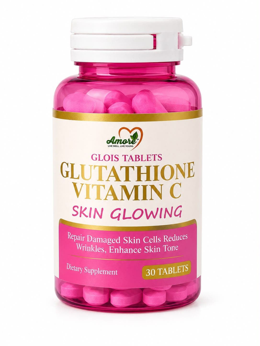 Glutathione Vitamin C Skin Glowing